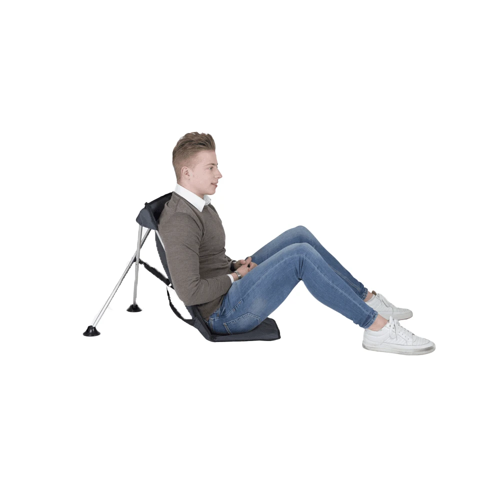 Bo-Trail Backpackers Chair Lichtgewicht Stoel - Grijs 12 Bo-Trail Backpackers Chair Lichtgewicht Stoel - Grijs - Afbeelding 10
