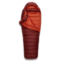 RAB Ascent 900 Mummy Slaapzak Dons Rood -Buiten Kamperen 91366 rab ascent 900 mummy slaapzak dons