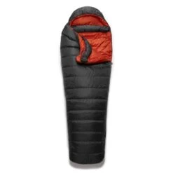 RAB Ascent 500 Long Mummy Slaapzak Dons Donkergrijs -Buiten Kamperen 91384 rab ascent 500 long mummy slaapzak dons