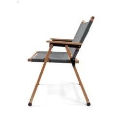 Human Comfort Dolo Canvas XL Campingstoel Grijs -Buiten Kamperen 91745 human comfort chair dolo canvas xl