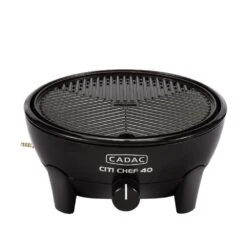 Cadac Citi Chef 40 Gasbarbecue Zwart -Buiten Kamperen 93930 cadac citi chef 40 gasbarbecue