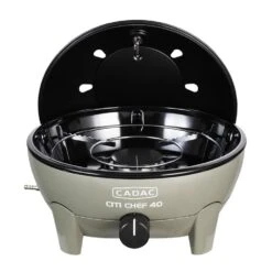 Cadac Citi Chef 40 Gasbarbecue Groen -Buiten Kamperen 93937 cadac citi chef 40 gasbarbecue