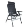 Crespo AP-438 Air-Select Campingstoel Grijs -Buiten Kamperen 96381 crespo ap 438 air select campingstoel