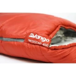 Vango Nitestar Alpha 450 Mummy Slaapzak Synthetisch Rood -Buiten Kamperen 96999 vango nitestar alpha 450 mummy slaapzak
