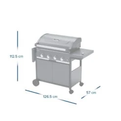 Campingaz 4 Series Select EXS Gasbarbecue -Buiten Kamperen 97350 campingaz 4 series select exs gasbarbecue