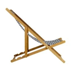 Bo-Camp Soho Bamboe Strandstoel Zwart -Buiten Kamperen 97877 bo camp urban outdoor soho bamboe strandstoel