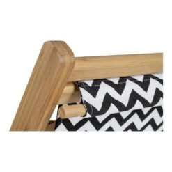 Bo-Camp Soho Bamboe Strandstoel Zwart -Buiten Kamperen 97880 bo camp urban outdoor soho bamboe strandstoel