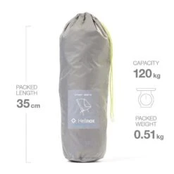 Helinox Chair Zero Lichtgewicht Stoel Grijs -Buiten Kamperen 98844 helinox chair zero lichtgewicht stoel