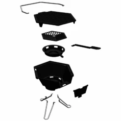 Windmill Kibo Gietijzeren Grill Model 3.0 -Buiten Kamperen 98876 windmill gietijzeren grill model 3.0